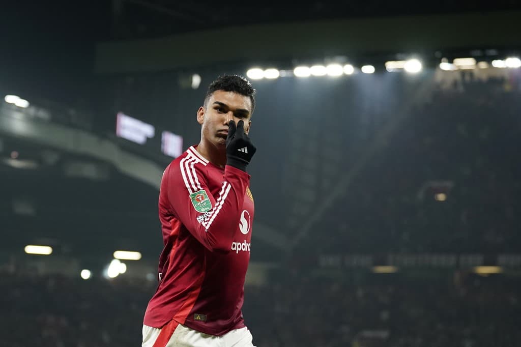 Casemiro says he would like to play more at but is keen to see out the remainder of his contract.